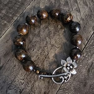 SIPADA RETIRED Bronzite bracelet B1365